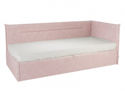Кровать-тахта 900 Альба нежно-розовый