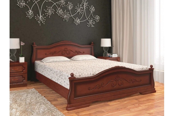 Кровать Карина-1 1200 Орех