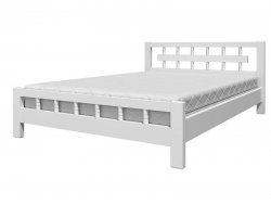 Кровать Натали-5 1200 Белый античный