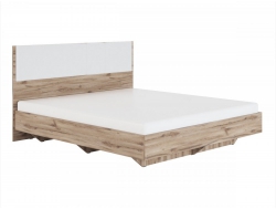 Кровать 1,4 Николь Белый экокожа мод.1.2