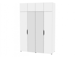 Шкаф с зеркалом Astrid H259М с Антресолью HA4
