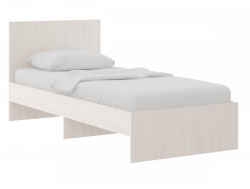 Кровать 900 Осло модуль М11 с настилами Лайт Ясень шимо светлый