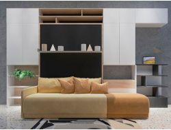 Гостиная трансформер Малевич в стандарте с кроватью 1400