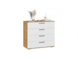 Комод «Нео» - 502.000.000 Дуб Крафт золотой, Белый