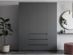 Шкаф Мори МШ1600.1 Графит