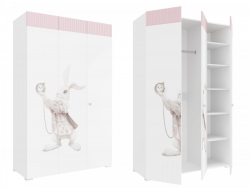 Шкаф комбинированный Алиса ПМ-332.25 исп.2 с 3 дверями