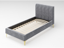 Кровать Рошаль 900 серый