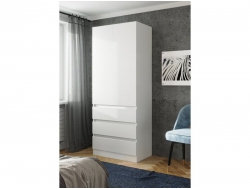 Шкаф Парус двухстворчатый 800мм белый