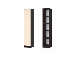 Шкаф-пенал София Соло 400 мм венге/дуб белфорт