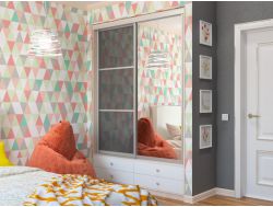 Шкаф-купе Ольга МДФ белый