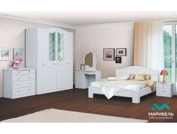 Спальный гарнитур Ева-10 МДФ МГ