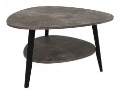 Стол журнальный Стиль плюс Ателье темный/дерево черное