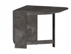 Стол книжка цемент темный