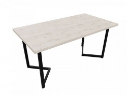 Стол нераздвижной Амато тип 1 ПМ-412.01 бунратти светлый/черный