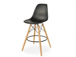 Стул барный пластиковый SC 403 черный