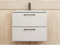 Тумба с раковиной Uperwood Foster белая 60 см