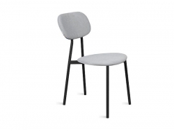 Стул Модерн светло-серый/черный муар - 4 шт.